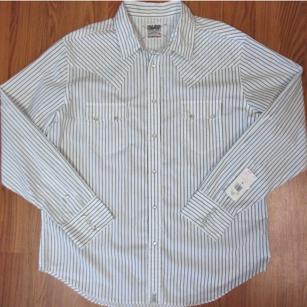 NEW! POLO JEANS CO. RALPH LAUREN  WESTERN SHIRT